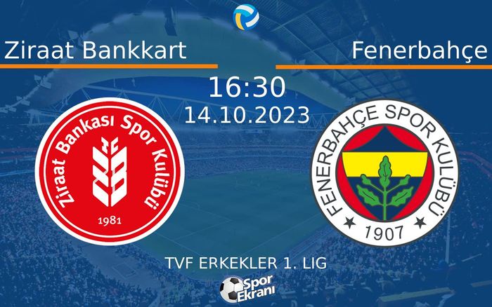 14 Ekim 2023 Ziraat Bankkart vs Fenerbahçe maçı Hangi Kanalda Saat Kaçta Yayınlanacak? 14 Ekim 2023 Ziraat Bankkart vs Fenerbahçe maçı Hangi Kanalda Saat Kaçta Yayınlanacak?