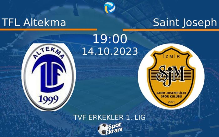 14 Ekim 2023 TFL Altekma vs Saint Joseph maçı Hangi Kanalda Saat Kaçta Yayınlanacak? 14 Ekim 2023 TFL Altekma vs Saint Joseph maçı Hangi Kanalda Saat Kaçta Yayınlanacak?
