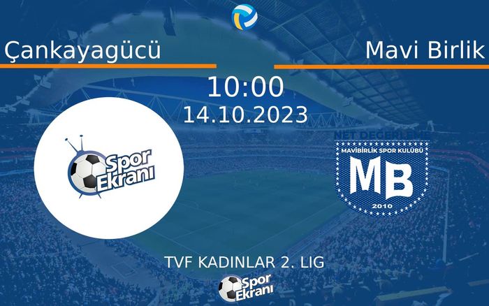 14 Ekim 2023 Çankayagücü vs Mavi Birlik maçı Hangi Kanalda Saat Kaçta Yayınlanacak? 14 Ekim 2023 Çankayagücü vs Mavi Birlik maçı Hangi Kanalda Saat Kaçta Yayınlanacak?