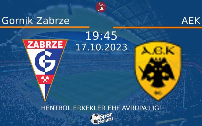 17 Ekim 2023 Gornik Zabrze vs AEK maçı Hangi Kanalda Saat Kaçta Yayınlanacak? 17 Ekim 2023 Gornik Zabrze vs AEK maçı Hangi Kanalda Saat Kaçta Yayınlanacak?