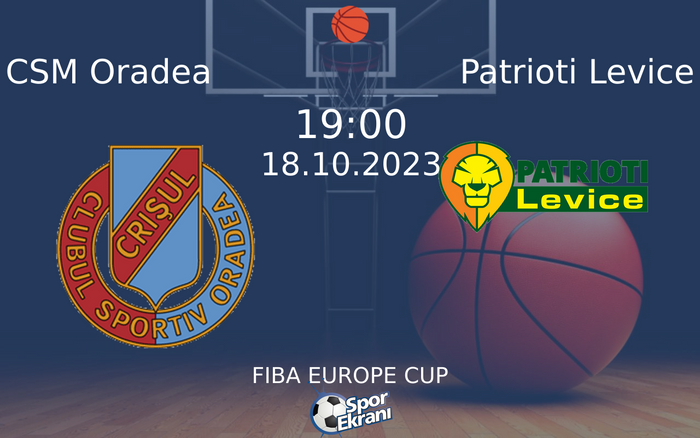 18 Ekim 2023 CSM Oradea vs Patrioti Levice maçı Hangi Kanalda Saat Kaçta Yayınlanacak? 18 Ekim 2023 CSM Oradea vs Patrioti Levice maçı Hangi Kanalda Saat Kaçta Yayınlanacak?