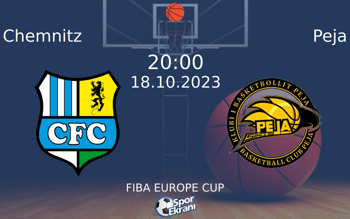 18 Ekim 2023 Chemnitz vs Peja maçı Hangi Kanalda Saat Kaçta Yayınlanacak? 18 Ekim 2023 Chemnitz vs Peja maçı Hangi Kanalda Saat Kaçta Yayınlanacak?