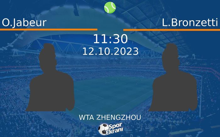 12 Ekim 2023 O.Jabeur vs L.Bronzetti maçı Hangi Kanalda Saat Kaçta Yayınlanacak? 12 Ekim 2023 O.Jabeur vs L.Bronzetti maçı Hangi Kanalda Saat Kaçta Yayınlanacak?