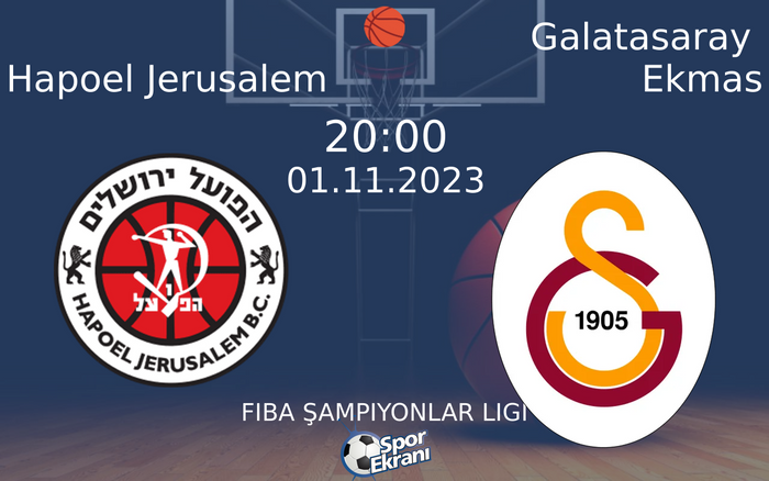 01 Kasım 2023 Hapoel Jerusalem vs Galatasaray Ekmas maçı Hangi Kanalda Saat Kaçta Yayınlanacak? 01 Kasım 2023 Hapoel Jerusalem vs Galatasaray Ekmas maçı Hangi Kanalda Saat Kaçta Yayınlanacak?