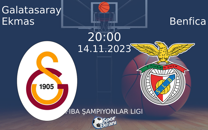 14 Kasım 2023 Galatasaray Ekmas vs Benfica maçı Hangi Kanalda Saat Kaçta Yayınlanacak? 14 Kasım 2023 Galatasaray Ekmas vs Benfica maçı Hangi Kanalda Saat Kaçta Yayınlanacak?