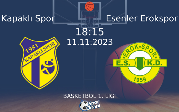 11 Kasım 2023 Kapaklı Spor vs Esenler Erokspor maçı Hangi Kanalda Saat Kaçta Yayınlanacak? 11 Kasım 2023 Kapaklı Spor vs Esenler Erokspor maçı Hangi Kanalda Saat Kaçta Yayınlanacak?