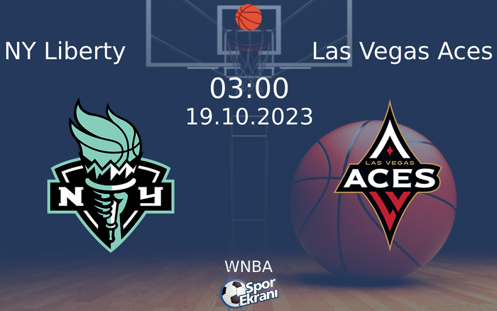 19 Ekim 2023 NY Liberty vs Las Vegas Aces maçı Hangi Kanalda Saat Kaçta Yayınlanacak? 19 Ekim 2023 NY Liberty vs Las Vegas Aces maçı Hangi Kanalda Saat Kaçta Yayınlanacak?
