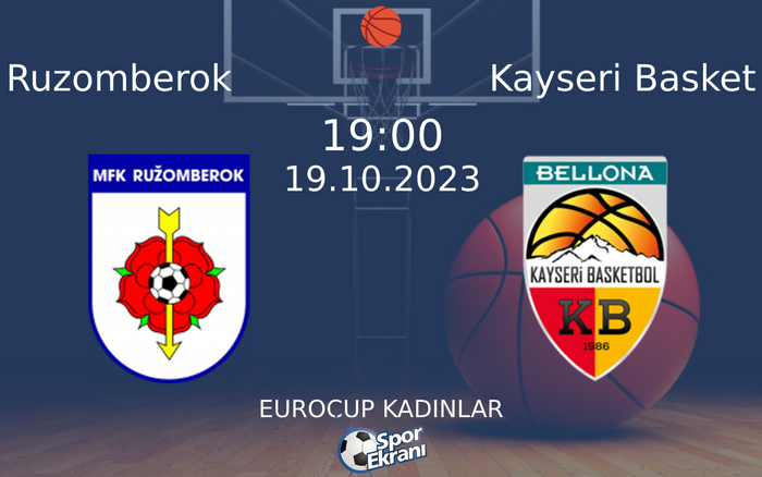 19 Ekim 2023 Ruzomberok vs Kayseri Basket maçı Hangi Kanalda Saat Kaçta Yayınlanacak? 19 Ekim 2023 Ruzomberok vs Kayseri Basket maçı Hangi Kanalda Saat Kaçta Yayınlanacak?
