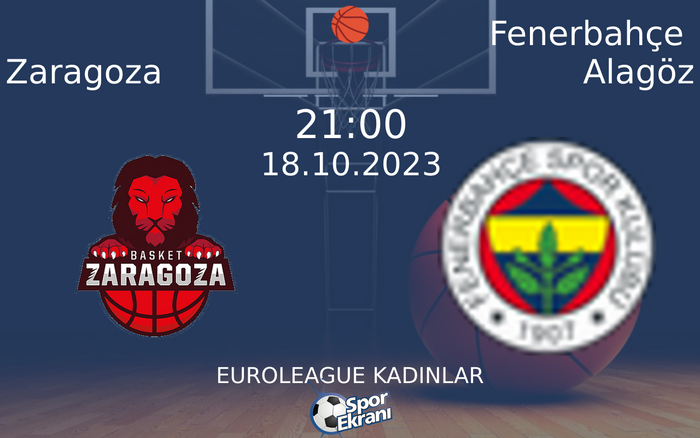 18 Ekim 2023 Zaragoza vs Fenerbahçe Alagöz maçı Hangi Kanalda Saat Kaçta Yayınlanacak? 18 Ekim 2023 Zaragoza vs Fenerbahçe Alagöz maçı Hangi Kanalda Saat Kaçta Yayınlanacak?