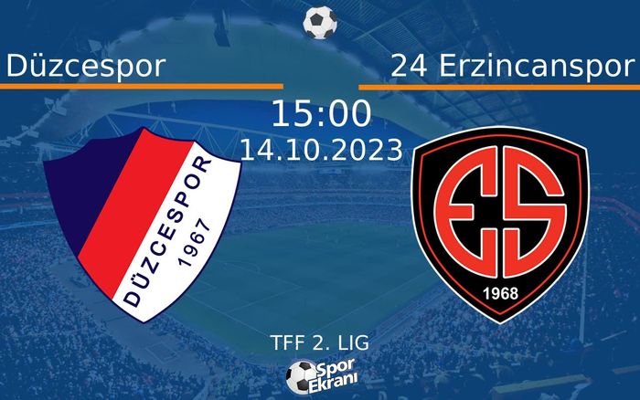 14 Ekim 2023 Düzcespor vs 24 Erzincanspor maçı Hangi Kanalda Saat Kaçta Yayınlanacak? 14 Ekim 2023 Düzcespor vs 24 Erzincanspor maçı Hangi Kanalda Saat Kaçta Yayınlanacak?