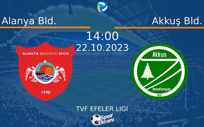22 Ekim 2023 Alanya Bld. vs Akkuş Bld. maçı Hangi Kanalda Saat Kaçta Yayınlanacak? 22 Ekim 2023 Alanya Bld. vs Akkuş Bld. maçı Hangi Kanalda Saat Kaçta Yayınlanacak?