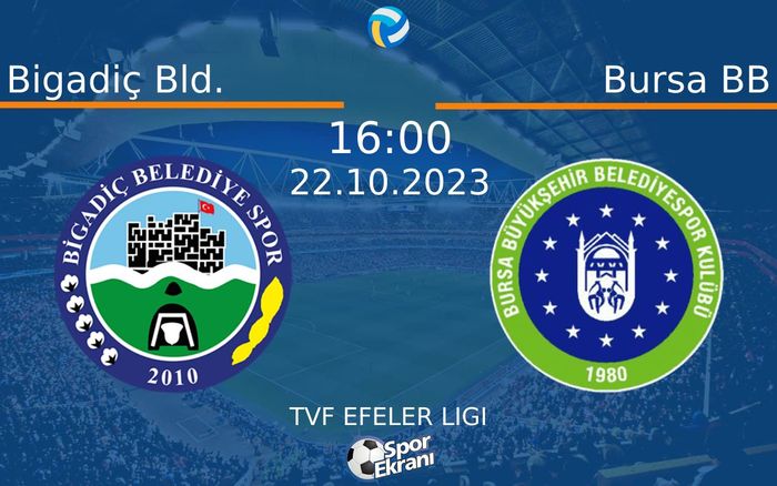 22 Ekim 2023 Bigadiç Bld. vs Bursa BB maçı Hangi Kanalda Saat Kaçta Yayınlanacak? 22 Ekim 2023 Bigadiç Bld. vs Bursa BB maçı Hangi Kanalda Saat Kaçta Yayınlanacak?