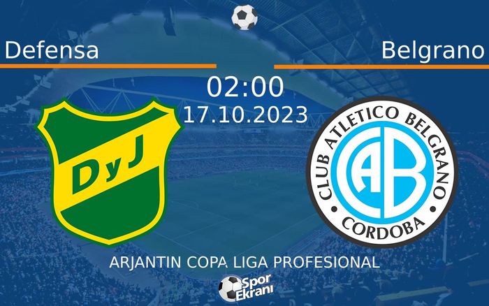 17 Ekim 2023 Defensa vs Belgrano maçı Hangi Kanalda Saat Kaçta Yayınlanacak? 17 Ekim 2023 Defensa vs Belgrano maçı Hangi Kanalda Saat Kaçta Yayınlanacak?
