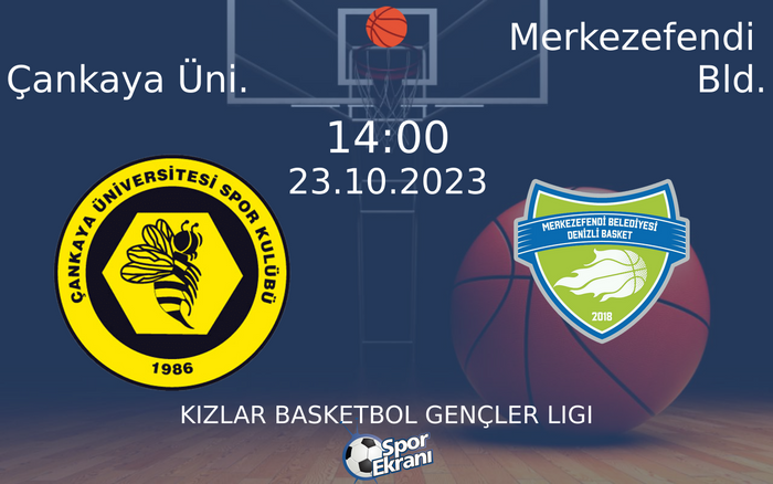 23 Ekim 2023 Çankaya Üni. vs Merkezefendi Bld. maçı Hangi Kanalda Saat Kaçta Yayınlanacak? 23 Ekim 2023 Çankaya Üni. vs Merkezefendi Bld. maçı Hangi Kanalda Saat Kaçta Yayınlanacak?