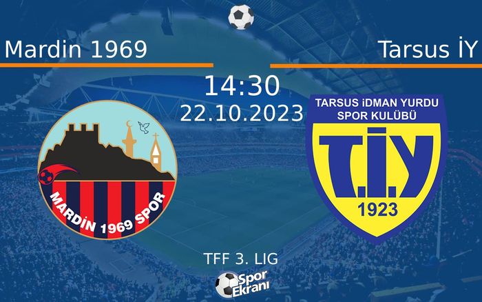 22 Ekim 2023 Mardin 1969 vs Tarsus İY maçı Hangi Kanalda Saat Kaçta Yayınlanacak? 22 Ekim 2023 Mardin 1969 vs Tarsus İY maçı Hangi Kanalda Saat Kaçta Yayınlanacak?