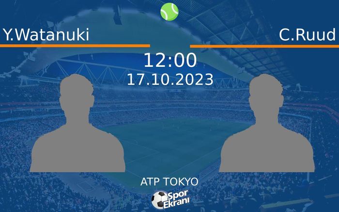 17 Ekim 2023 Y.Watanuki vs C.Ruud maçı Hangi Kanalda Saat Kaçta Yayınlanacak? 17 Ekim 2023 Y.Watanuki vs C.Ruud maçı Hangi Kanalda Saat Kaçta Yayınlanacak?