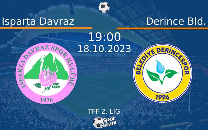 18 Ekim 2023 Isparta Davraz vs Derince Bld. maçı Hangi Kanalda Saat Kaçta Yayınlanacak? 18 Ekim 2023 Isparta Davraz vs Derince Bld. maçı Hangi Kanalda Saat Kaçta Yayınlanacak?