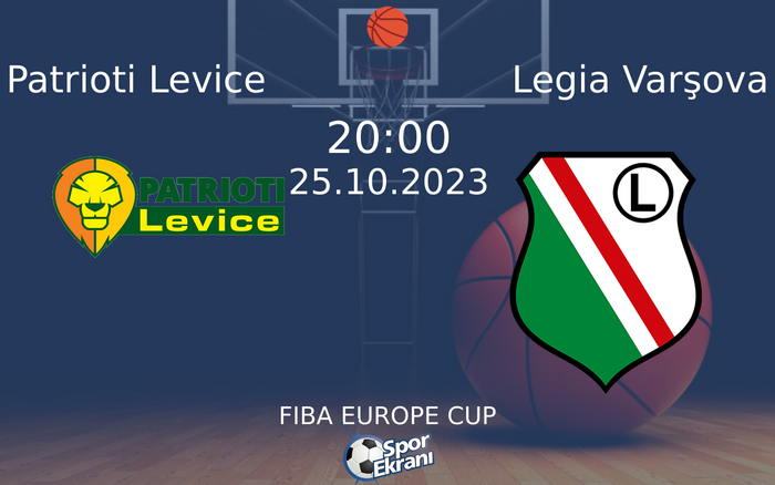 25 Ekim 2023 Patrioti Levice vs Legia Varşova maçı Hangi Kanalda Saat Kaçta Yayınlanacak? 25 Ekim 2023 Patrioti Levice vs Legia Varşova maçı Hangi Kanalda Saat Kaçta Yayınlanacak?