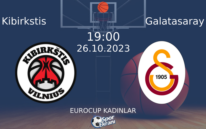 26 Ekim 2023 Kibirkstis vs Galatasaray maçı Hangi Kanalda Saat Kaçta Yayınlanacak? 26 Ekim 2023 Kibirkstis vs Galatasaray maçı Hangi Kanalda Saat Kaçta Yayınlanacak?