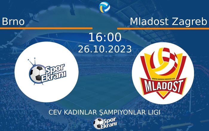 26 Ekim 2023 Brno vs Mladost Zagreb maçı Hangi Kanalda Saat Kaçta Yayınlanacak? 26 Ekim 2023 Brno vs Mladost Zagreb maçı Hangi Kanalda Saat Kaçta Yayınlanacak?