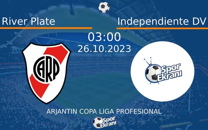 26 Ekim 2023 River Plate vs Independiente DV maçı Hangi Kanalda Saat Kaçta Yayınlanacak? 26 Ekim 2023 River Plate vs Independiente DV maçı Hangi Kanalda Saat Kaçta Yayınlanacak?