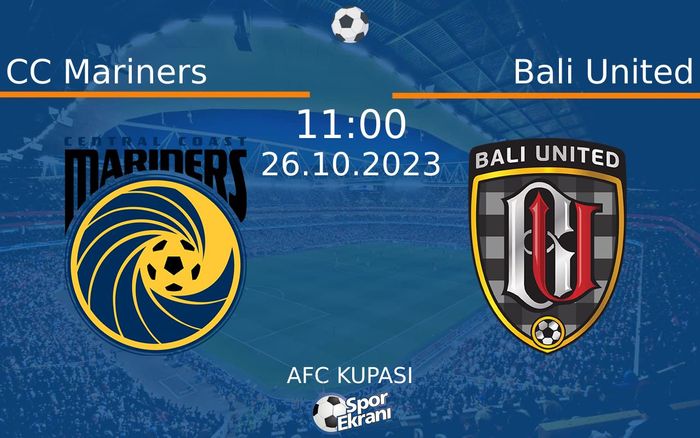 26 Ekim 2023 CC Mariners vs Bali United maçı Hangi Kanalda Saat Kaçta Yayınlanacak? 26 Ekim 2023 CC Mariners vs Bali United maçı Hangi Kanalda Saat Kaçta Yayınlanacak?