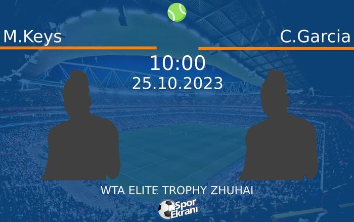 25 Ekim 2023 M.Keys vs C.Garcia maçı Hangi Kanalda Saat Kaçta Yayınlanacak? 25 Ekim 2023 M.Keys vs C.Garcia maçı Hangi Kanalda Saat Kaçta Yayınlanacak?