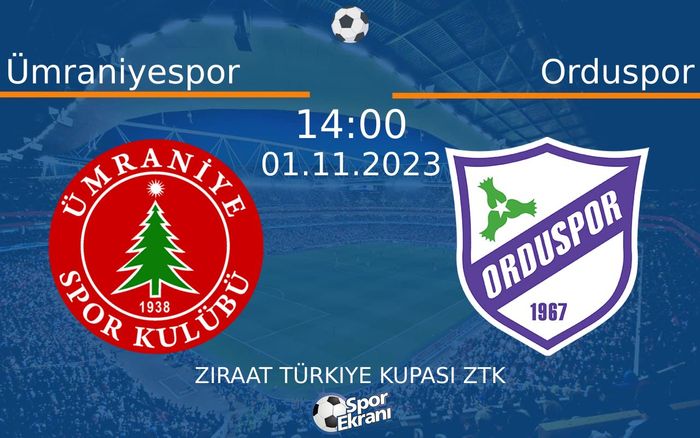 01 Kasım 2023 Ümraniyespor vs Orduspor maçı Hangi Kanalda Saat Kaçta Yayınlanacak? 01 Kasım 2023 Ümraniyespor vs Orduspor maçı Hangi Kanalda Saat Kaçta Yayınlanacak?