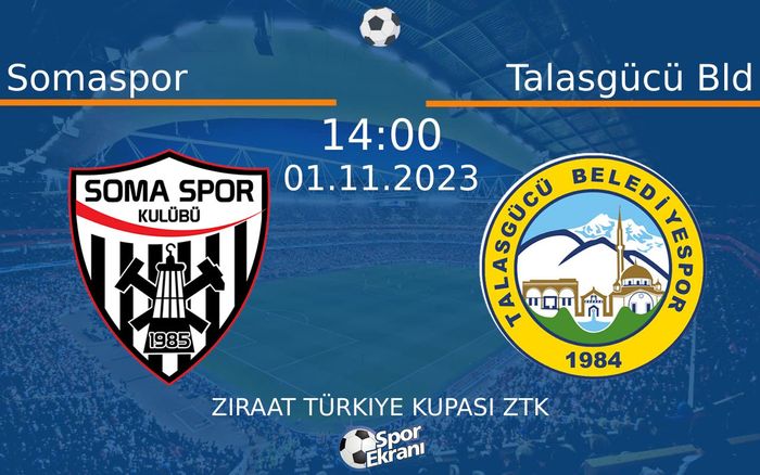 01 Kasım 2023 Somaspor vs Talasgücü Bld maçı Hangi Kanalda Saat Kaçta Yayınlanacak? 01 Kasım 2023 Somaspor vs Talasgücü Bld maçı Hangi Kanalda Saat Kaçta Yayınlanacak?