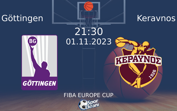 01 Kasım 2023 Göttingen vs Keravnos maçı Hangi Kanalda Saat Kaçta Yayınlanacak? 01 Kasım 2023 Göttingen vs Keravnos maçı Hangi Kanalda Saat Kaçta Yayınlanacak?