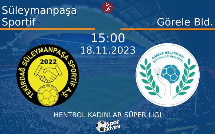 18 Kasım 2023 Süleymanpaşa Sportif vs Görele Bld. maçı Hangi Kanalda Saat Kaçta Yayınlanacak? 18 Kasım 2023 Süleymanpaşa Sportif vs Görele Bld. maçı Hangi Kanalda Saat Kaçta Yayınlanacak?