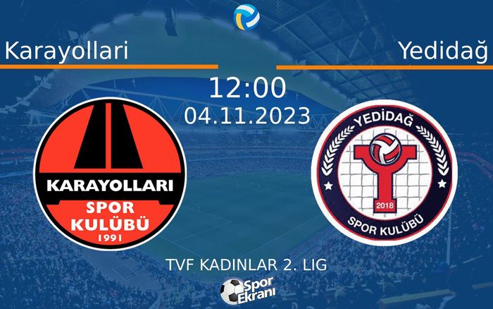 04 Kasım 2023 Karayollari vs Yedidağ maçı Hangi Kanalda Saat Kaçta Yayınlanacak? 04 Kasım 2023 Karayollari vs Yedidağ maçı Hangi Kanalda Saat Kaçta Yayınlanacak?
