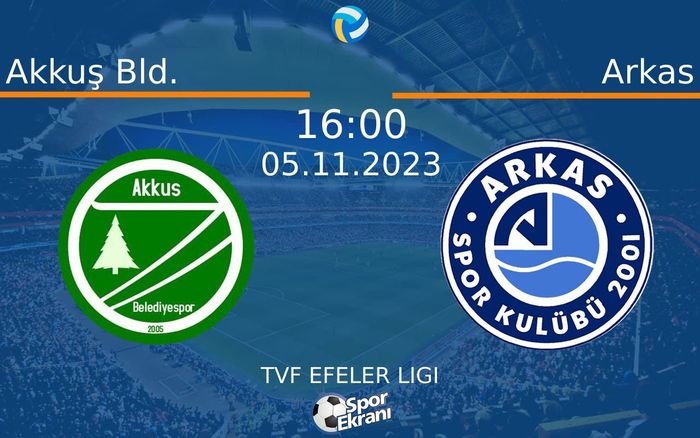 05 Kasım 2023 Akkuş Bld. vs Arkas maçı Hangi Kanalda Saat Kaçta Yayınlanacak? 05 Kasım 2023 Akkuş Bld. vs Arkas maçı Hangi Kanalda Saat Kaçta Yayınlanacak?