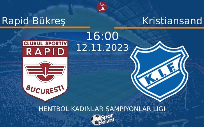12 Kasım 2023 Rapid Bükreş vs Kristiansand maçı Hangi Kanalda Saat Kaçta Yayınlanacak? 12 Kasım 2023 Rapid Bükreş vs Kristiansand maçı Hangi Kanalda Saat Kaçta Yayınlanacak?