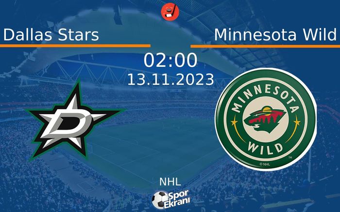 13 Kasım 2023 Dallas Stars vs Minnesota Wild maçı Hangi Kanalda Saat Kaçta Yayınlanacak? 13 Kasım 2023 Dallas Stars vs Minnesota Wild maçı Hangi Kanalda Saat Kaçta Yayınlanacak?