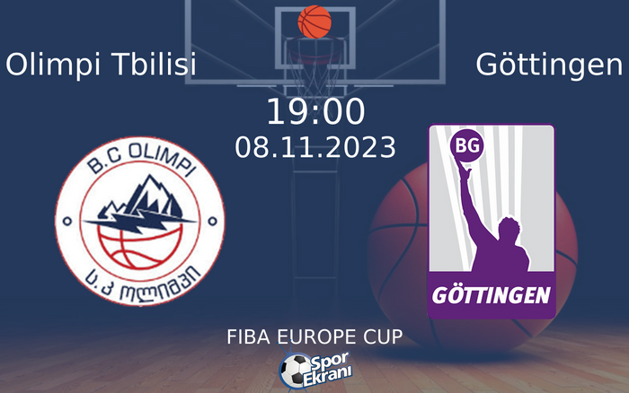 08 Kasım 2023 Olimpi Tbilisi vs Göttingen maçı Hangi Kanalda Saat Kaçta Yayınlanacak? 08 Kasım 2023 Olimpi Tbilisi vs Göttingen maçı Hangi Kanalda Saat Kaçta Yayınlanacak?