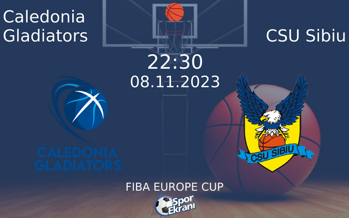 08 Kasım 2023 Caledonia Gladiators vs CSU Sibiu maçı Hangi Kanalda Saat Kaçta Yayınlanacak? 08 Kasım 2023 Caledonia Gladiators vs CSU Sibiu maçı Hangi Kanalda Saat Kaçta Yayınlanacak?