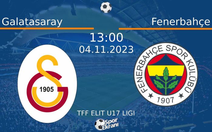 04 Kasım 2023 Galatasaray vs Fenerbahçe maçı Hangi Kanalda Saat Kaçta Yayınlanacak? 04 Kasım 2023 Galatasaray vs Fenerbahçe maçı Hangi Kanalda Saat Kaçta Yayınlanacak?