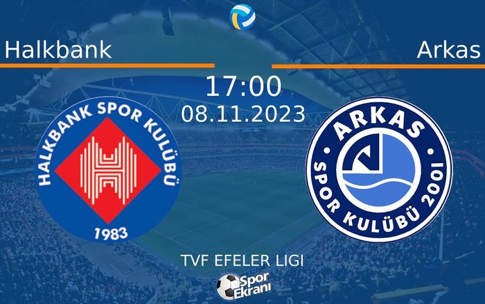 08 Kasım 2023 Halkbank vs Arkas maçı Hangi Kanalda Saat Kaçta Yayınlanacak? 08 Kasım 2023 Halkbank vs Arkas maçı Hangi Kanalda Saat Kaçta Yayınlanacak?