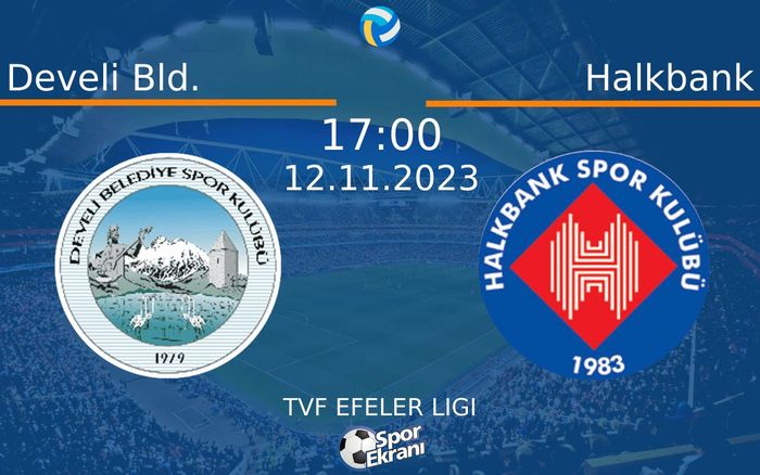 12 Kasım 2023 Develi Bld. vs Halkbank maçı Hangi Kanalda Saat Kaçta Yayınlanacak? 12 Kasım 2023 Develi Bld. vs Halkbank maçı Hangi Kanalda Saat Kaçta Yayınlanacak?