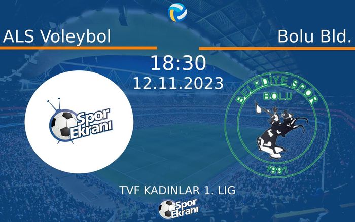 12 Kasım 2023 ALS Voleybol vs Bolu Bld. maçı Hangi Kanalda Saat Kaçta Yayınlanacak? 12 Kasım 2023 ALS Voleybol vs Bolu Bld. maçı Hangi Kanalda Saat Kaçta Yayınlanacak?