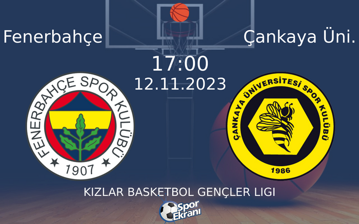 12 Kasım 2023 Fenerbahçe vs Çankaya Üni. maçı Hangi Kanalda Saat Kaçta Yayınlanacak? 12 Kasım 2023 Fenerbahçe vs Çankaya Üni. maçı Hangi Kanalda Saat Kaçta Yayınlanacak?