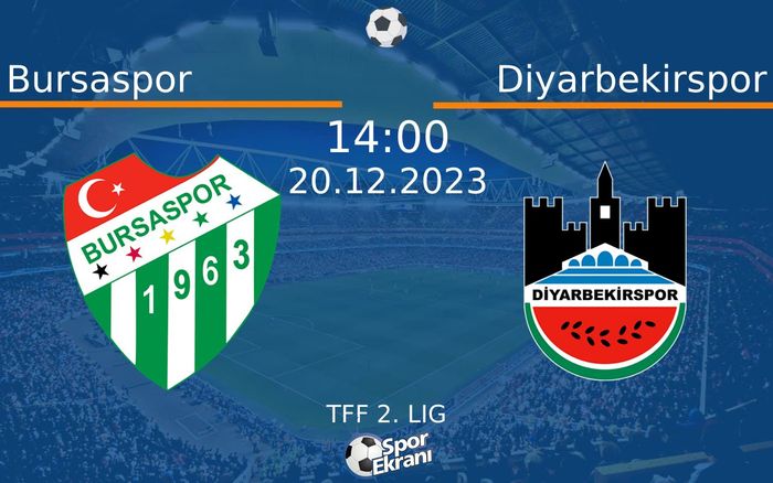 20 Aralık 2023 Bursaspor vs Diyarbekirspor maçı Hangi Kanalda Saat Kaçta Yayınlanacak? 20 Aralık 2023 Bursaspor vs Diyarbekirspor maçı Hangi Kanalda Saat Kaçta Yayınlanacak?