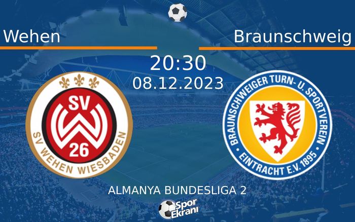 08 Aralık 2023 Wehen vs Braunschweig maçı Hangi Kanalda Saat Kaçta Yayınlanacak? 08 Aralık 2023 Wehen vs Braunschweig maçı Hangi Kanalda Saat Kaçta Yayınlanacak?