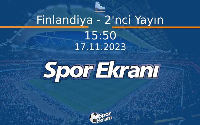 17 Kasım 2023 ISU Buz Pateni GP - Finlandiya - 2'nci Yayın Hangi Kanalda Saat Kaçta Yayınlanacak? 17 Kasım 2023 ISU Buz Pateni GP - Finlandiya - 2'nci Yayın Hangi Kanalda Saat Kaçta Yayınlanacak?