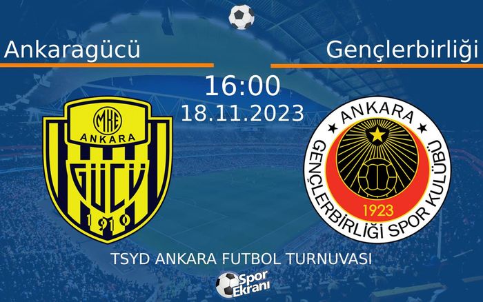18 Kasım 2023 Ankaragücü vs Gençlerbirliği maçı Hangi Kanalda Saat Kaçta Yayınlanacak? 18 Kasım 2023 Ankaragücü vs Gençlerbirliği maçı Hangi Kanalda Saat Kaçta Yayınlanacak?