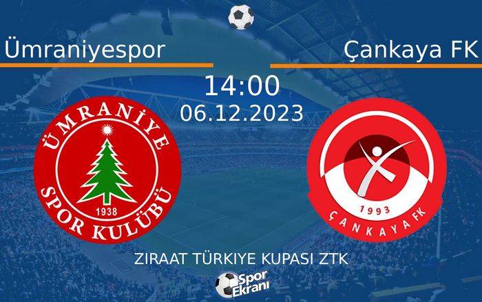 06 Aralık 2023 Ümraniyespor vs Çankaya FK maçı Hangi Kanalda Saat Kaçta Yayınlanacak? 06 Aralık 2023 Ümraniyespor vs Çankaya FK maçı Hangi Kanalda Saat Kaçta Yayınlanacak?