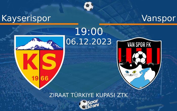 06 Aralık 2023 Kayserispor vs Vanspor maçı Hangi Kanalda Saat Kaçta Yayınlanacak? 06 Aralık 2023 Kayserispor vs Vanspor maçı Hangi Kanalda Saat Kaçta Yayınlanacak?
