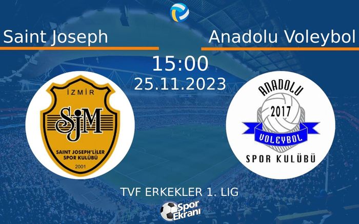 25 Kasım 2023 Saint Joseph vs Anadolu Voleybol maçı Hangi Kanalda Saat Kaçta Yayınlanacak? 25 Kasım 2023 Saint Joseph vs Anadolu Voleybol maçı Hangi Kanalda Saat Kaçta Yayınlanacak?