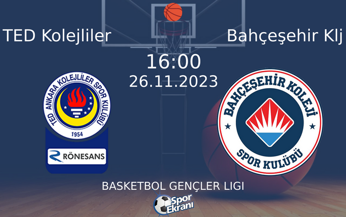 26 Kasım 2023 TED Kolejliler vs Bahçeşehir Klj maçı Hangi Kanalda Saat Kaçta Yayınlanacak? 26 Kasım 2023 TED Kolejliler vs Bahçeşehir Klj maçı Hangi Kanalda Saat Kaçta Yayınlanacak?